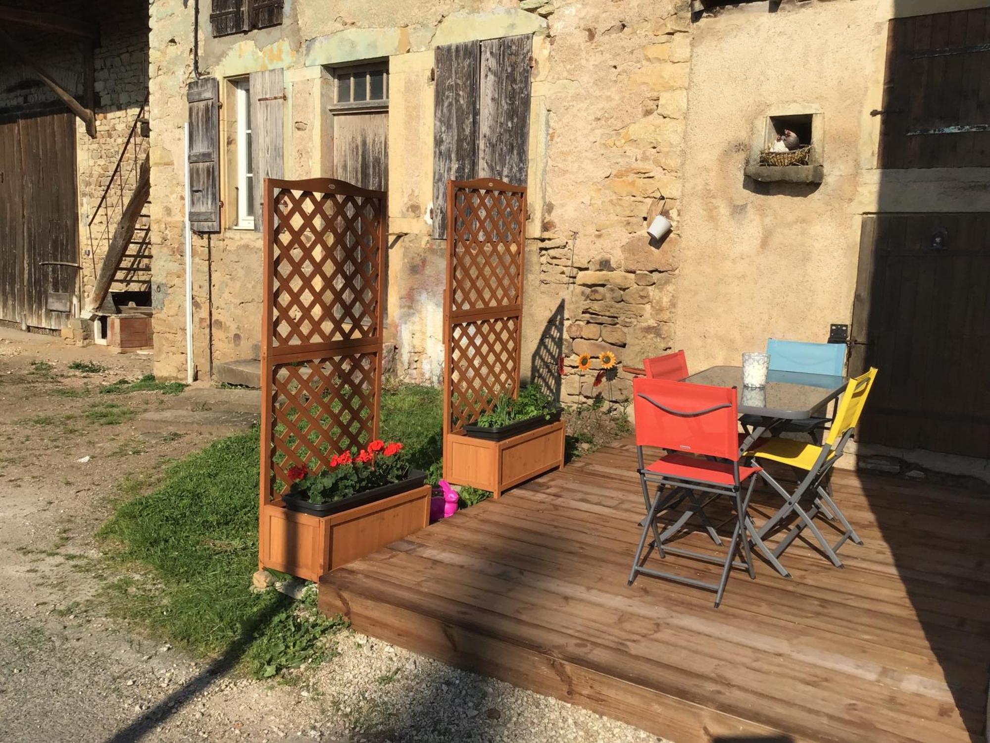 Le Petit Pressoir - Charmant Studio Collonges-en Charollais Exterior foto