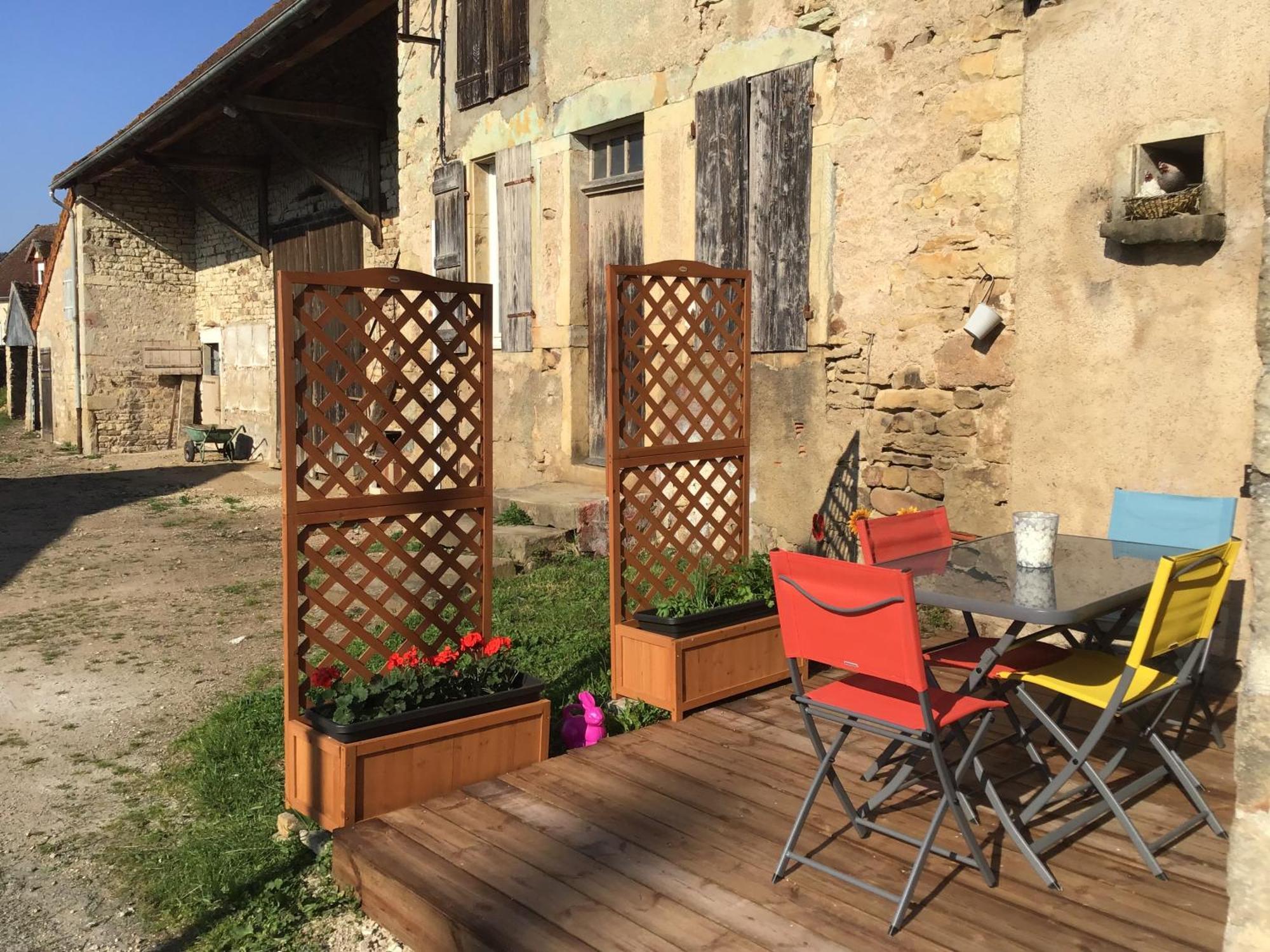 Le Petit Pressoir - Charmant Studio Collonges-en Charollais Exterior foto